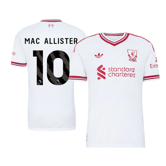 Liverpool Away Soccer Jersey 2026/27 – MAC ALLISTER #10 (Player Version)