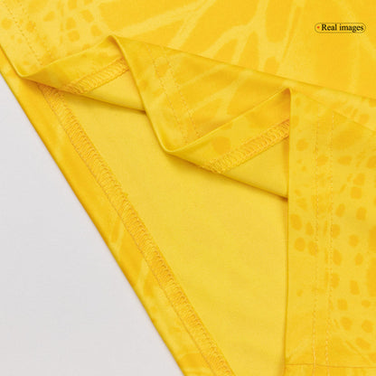 Colombia Mens Home Soccer Jersey World Cup 2026 Yellow