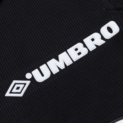 Retro Manchester United Mens Away Long Sleeve Soccer Jersey 1998 Black