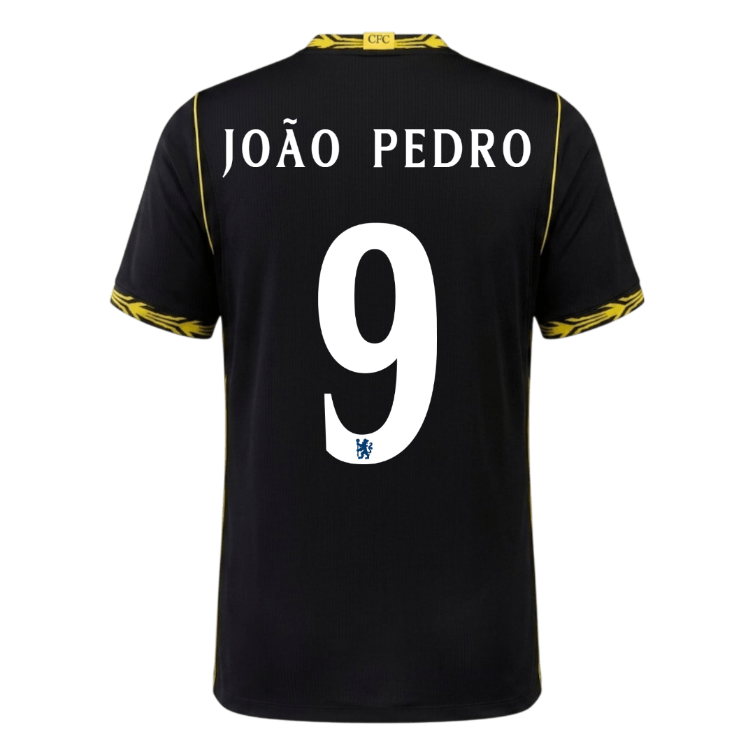 Chelsea Away Soccer Jersey 2026/27 – JOÃO PEDRO #9 – UCL