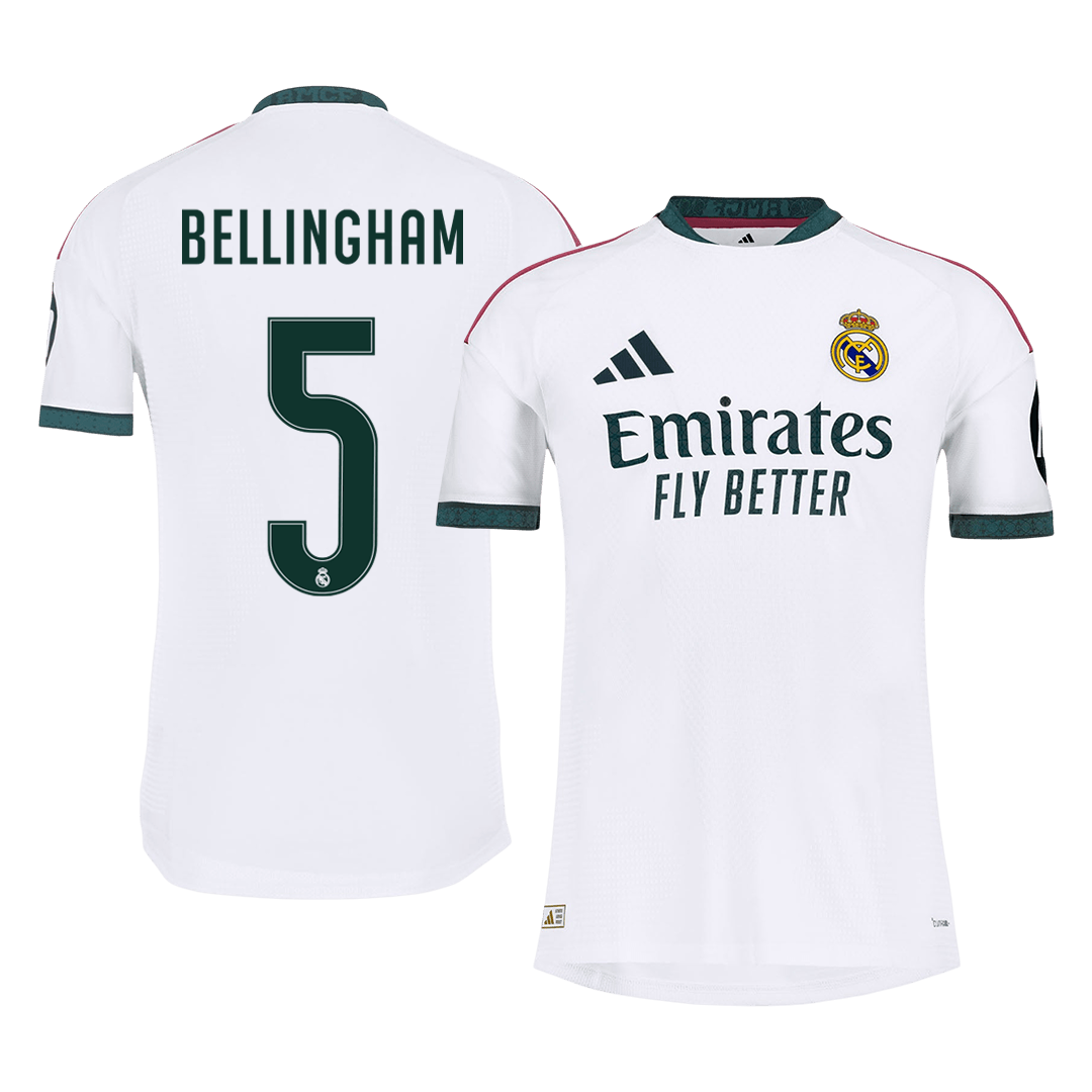 Real Madrid Home Soccer Jersey 2026/27 – BELLINGHAM #5 (Player Version)