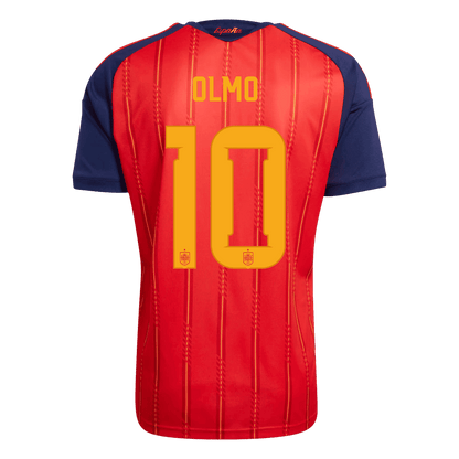 [Champion Edition] Spain Home Soccer Jersey World Cup 2026 – OLMO #10