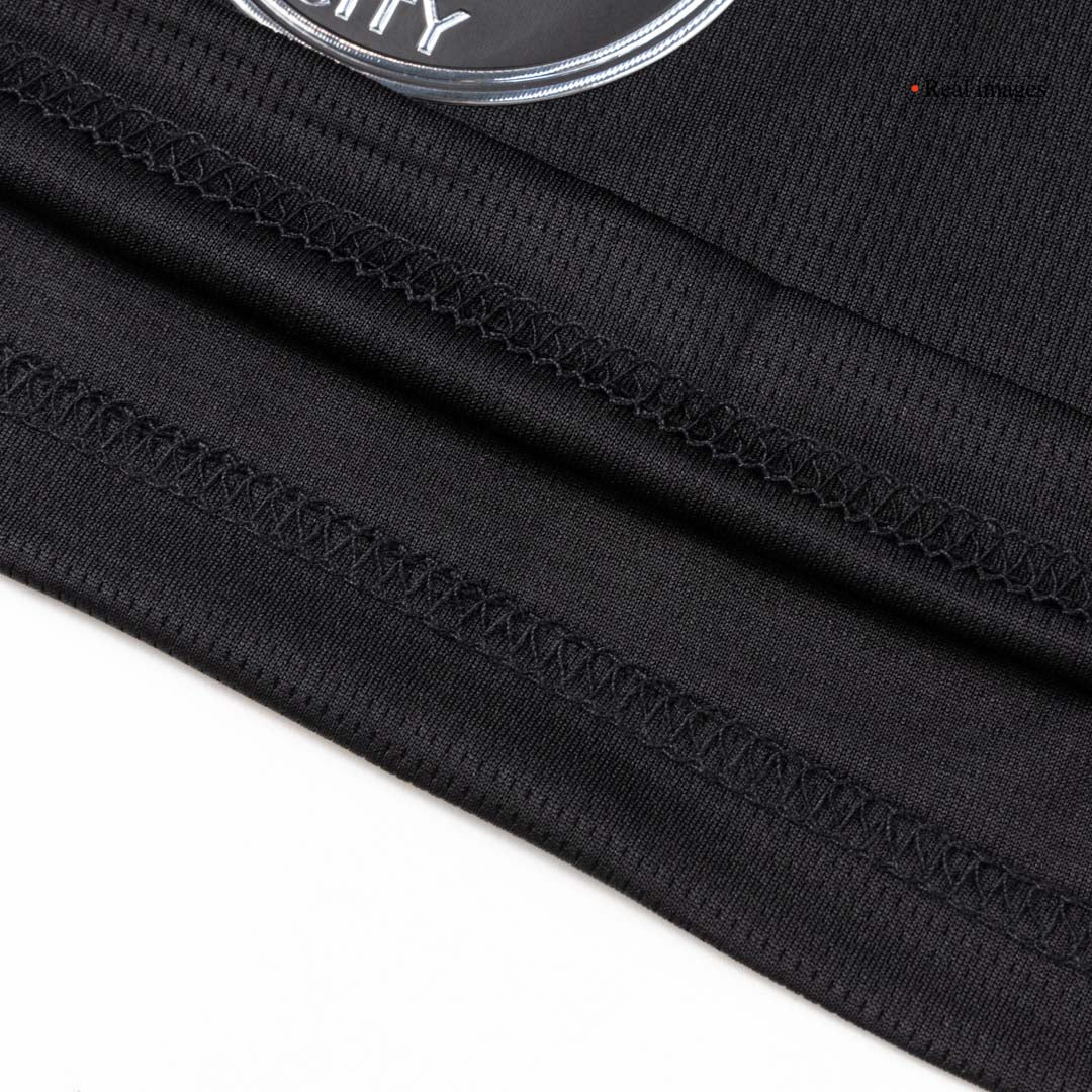 Manchester City Mens Away Soccer Shorts 2025/26 Black