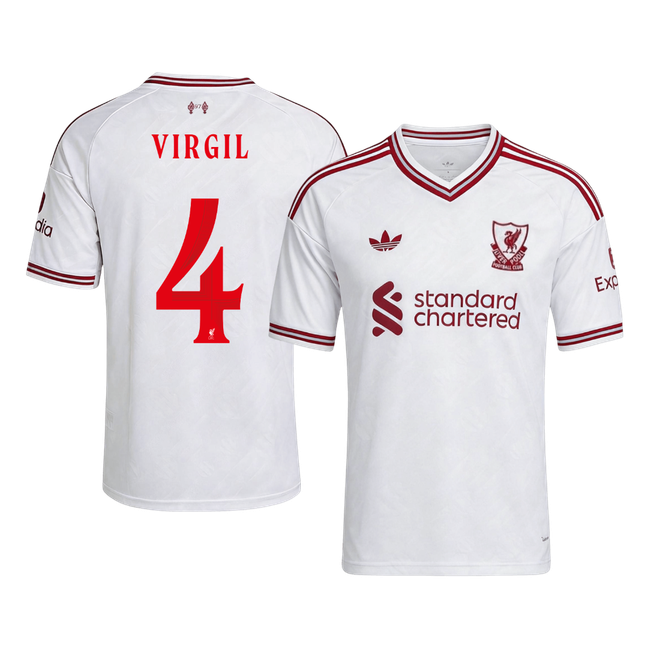 Liverpool Away Soccer Jersey 2026/27 – VIRGIL #4 – UCL
