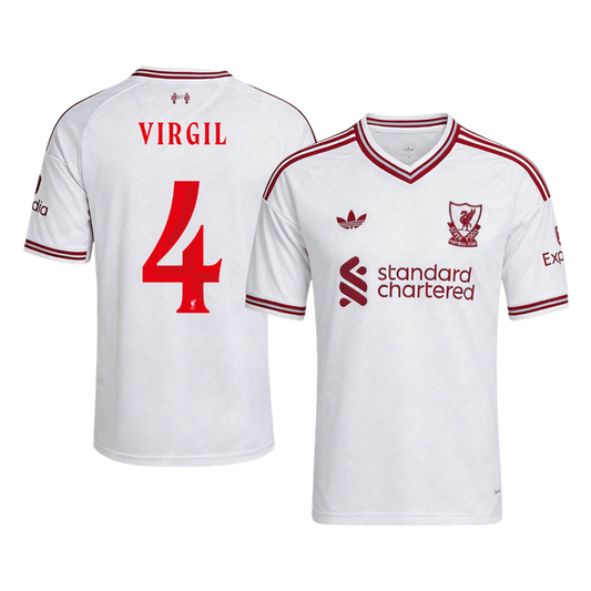 Liverpool Away Soccer Jersey 2026/27 – VIRGIL #4 – UCL