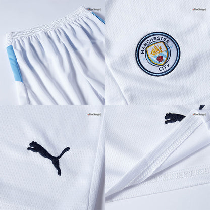 Manchester City Kids Home Soccer Kit 2025/26 Blue