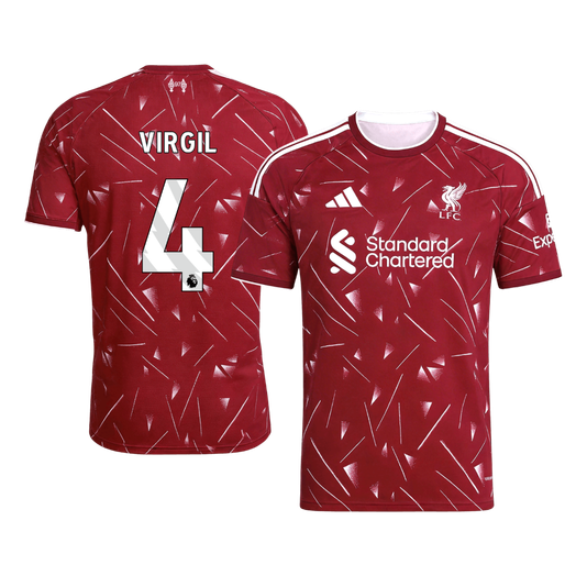 Liverpool Home Soccer Jersey 2026/27 – VIRGIL #4