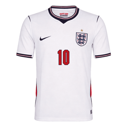 BELLINGHAM #10 England Mens Home Soccer Jersey World Cup 2026 White