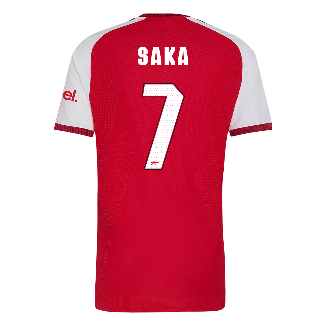 Arsenal Home Soccer Jersey 2026/27 – SAKA #7 – UCL (Player Version)
