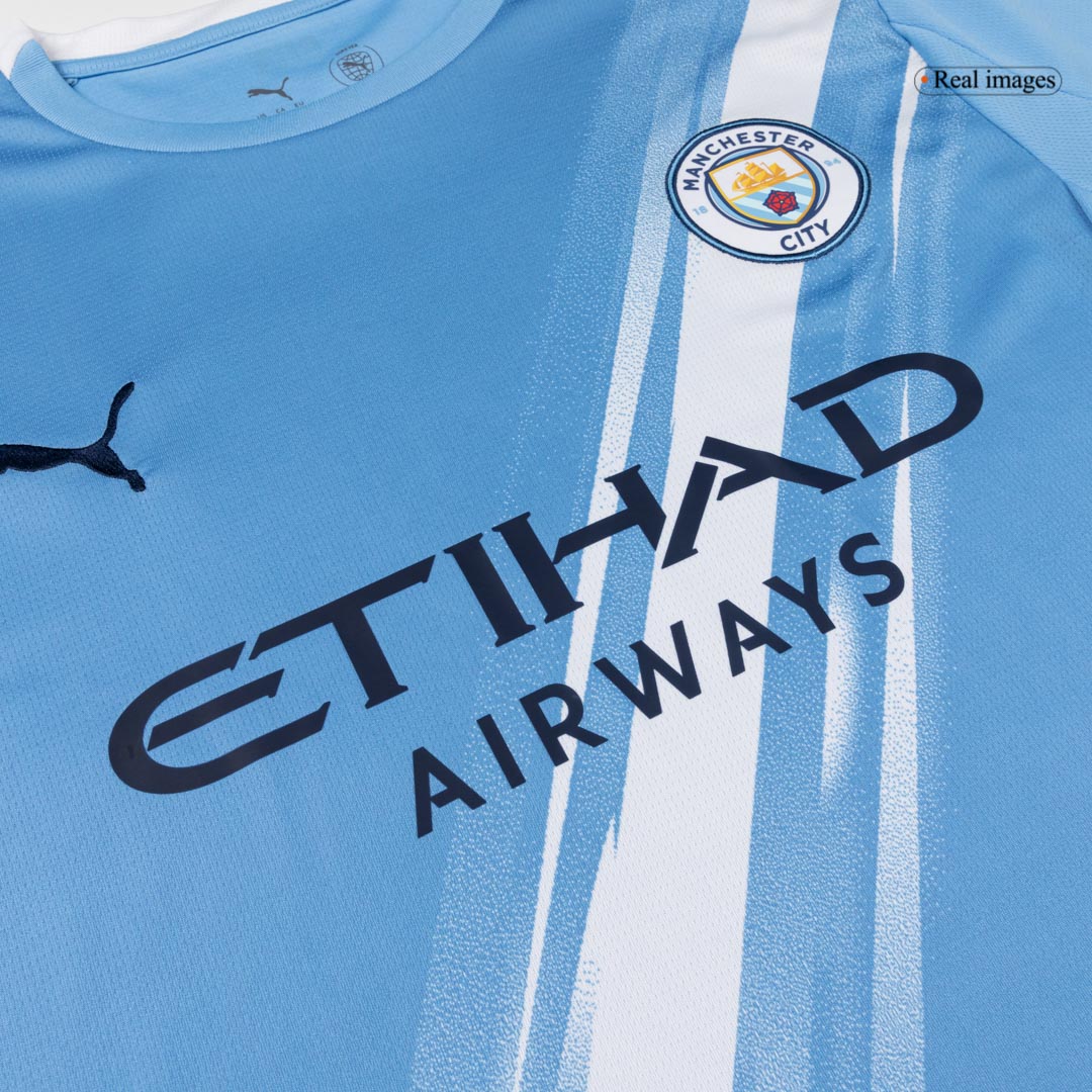 HAALAND #9 Manchester City Mens Home Soccer Jersey 2025/26 Blue [PREMIUM]
