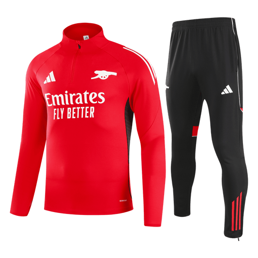 Arsenal Kids Training Tracksuit Kit 2025/26 Red