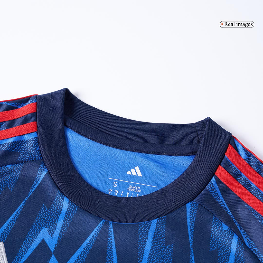 Arsenal Mens Away Soccer Jersey 2025/26 Blue