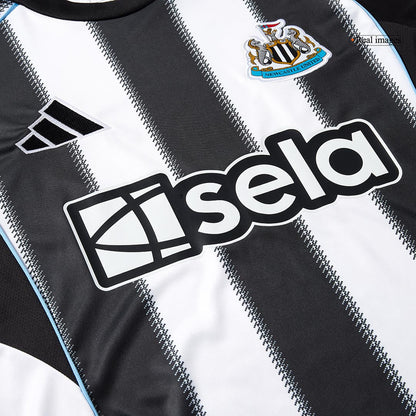 Newcastle United Mens Home Soccer Jersey 2025/26 Black&White